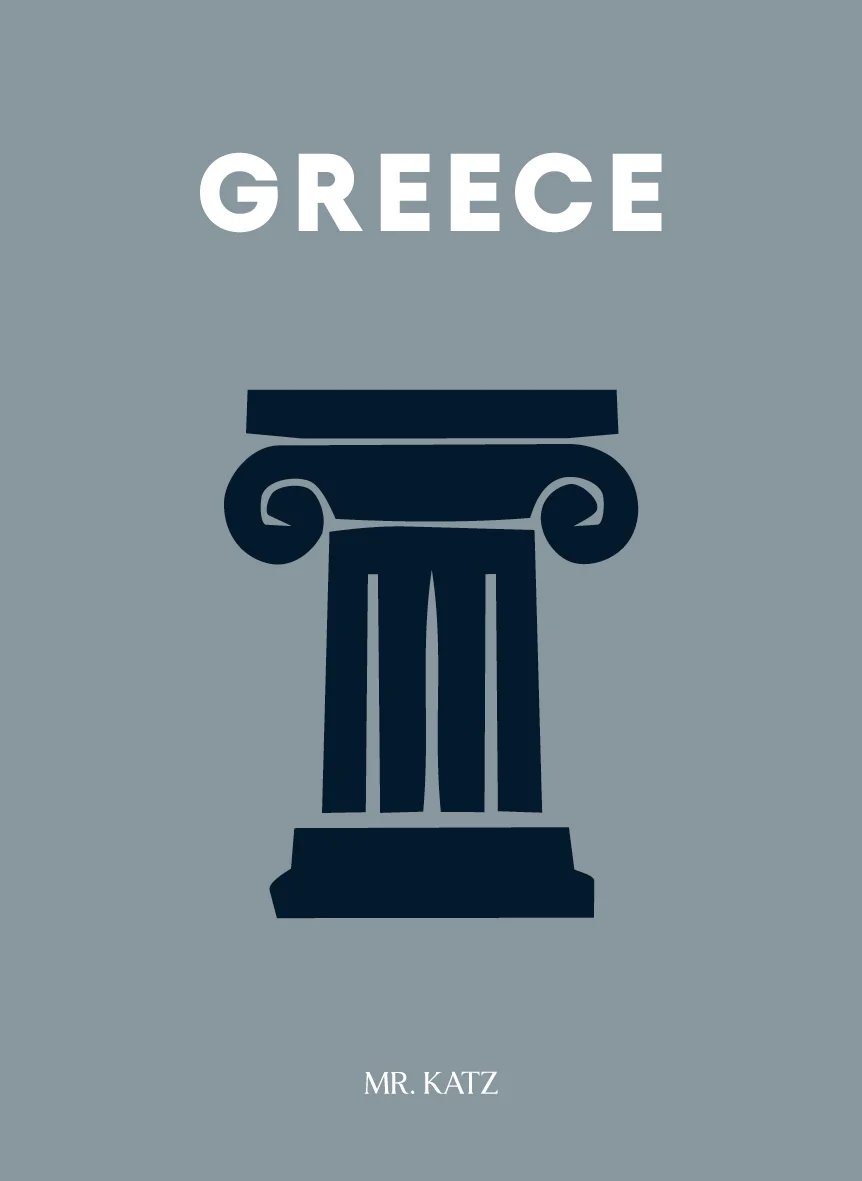 Greece travel guide cover