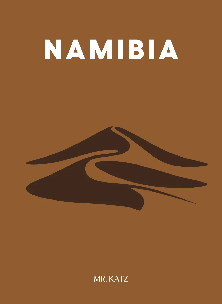 Namibia travel guide cover